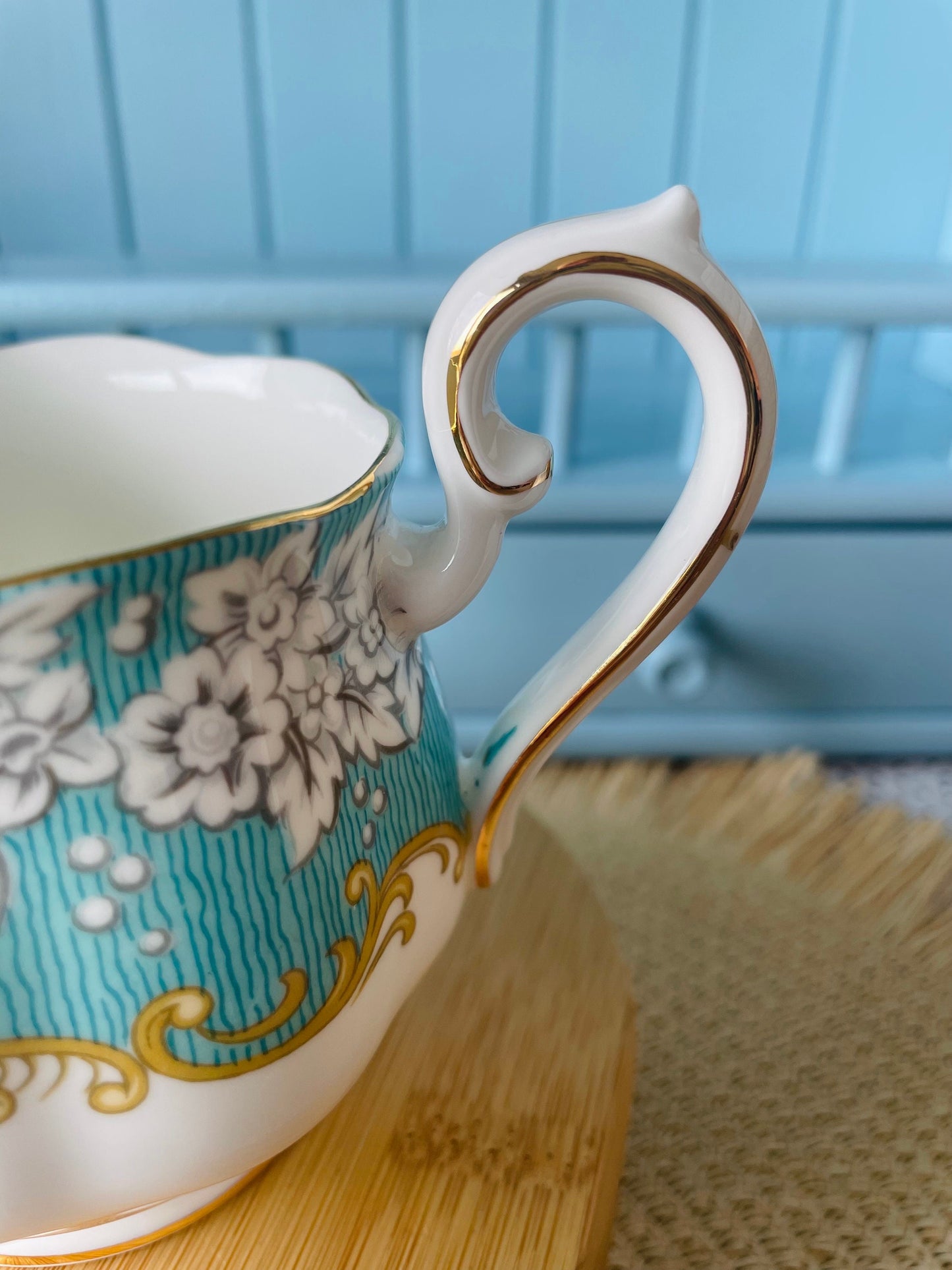 Hard To Find Vintage Royal Albert 'Enchantment' Large Sugar Jar & Large Creamer, Previously Loved, Rare Item, Highly Sought After, England