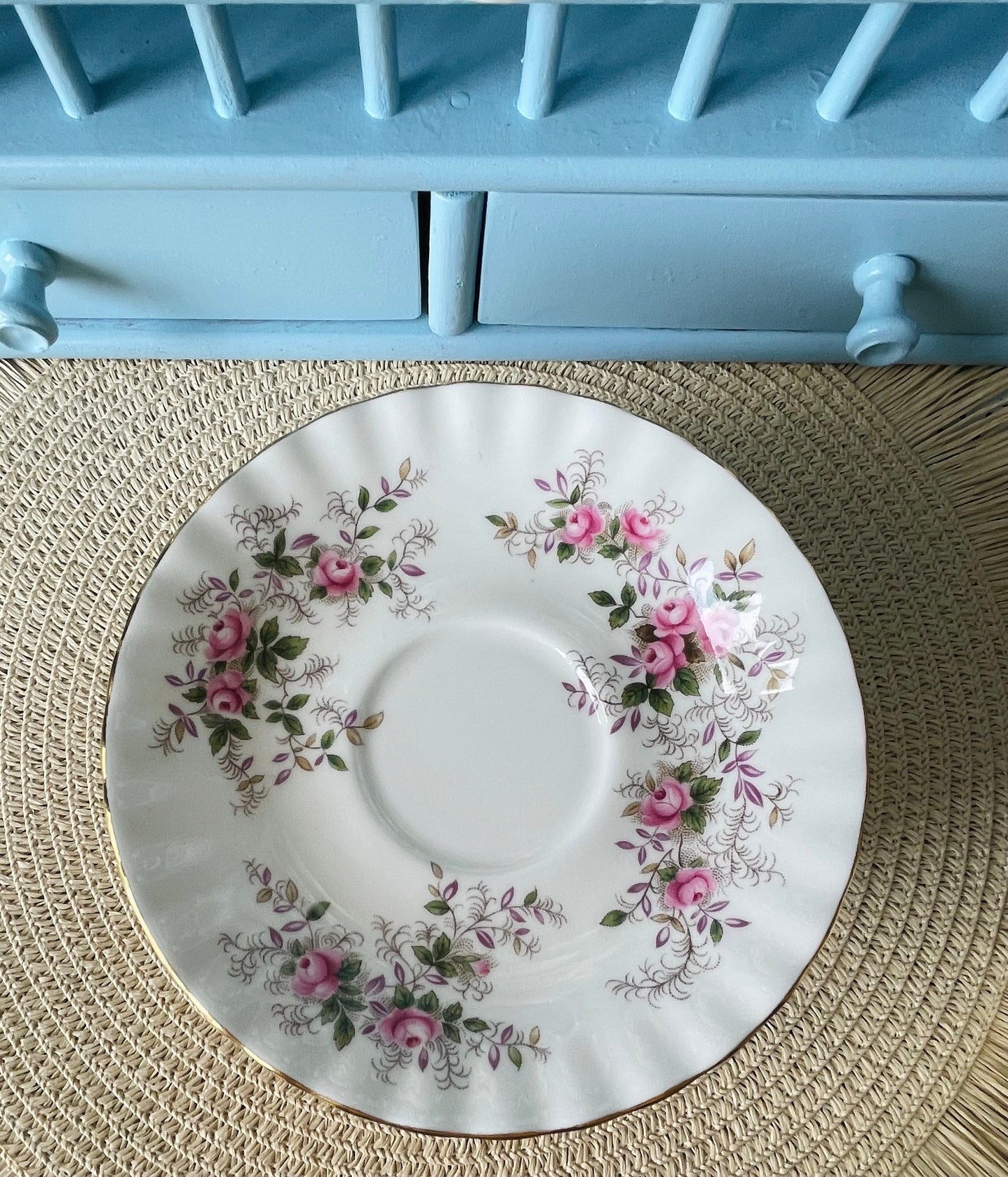 Vintage Royal Albert Lavender Rose, Male Sized TeaCup & Saucer, Fine Bone China, Made In England, HighTea Party, Previously Loved Tea Cup.
