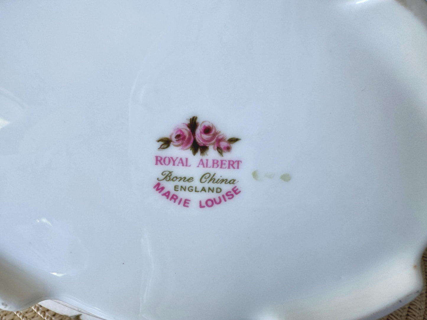 Extremely Rare Royal Albert Marie Louise Teapot, Rarer Than Senorita, Vintage Collectors Piece, Hard 2 Find, 10 Inch Teapot, Made in England