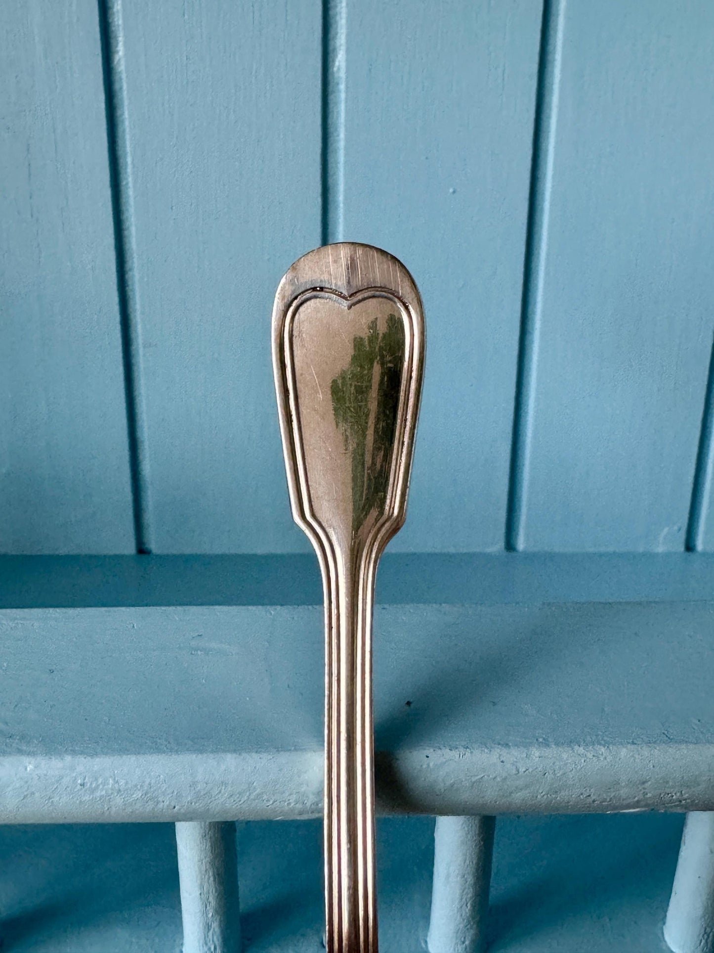 French Ercuis Sugar Spoon, Silver Plated, Sugar Sprinkler, Fruit Spoon, Sugar Sifter, Shabby Chic, Downton Abbey. Food Photo Props, France