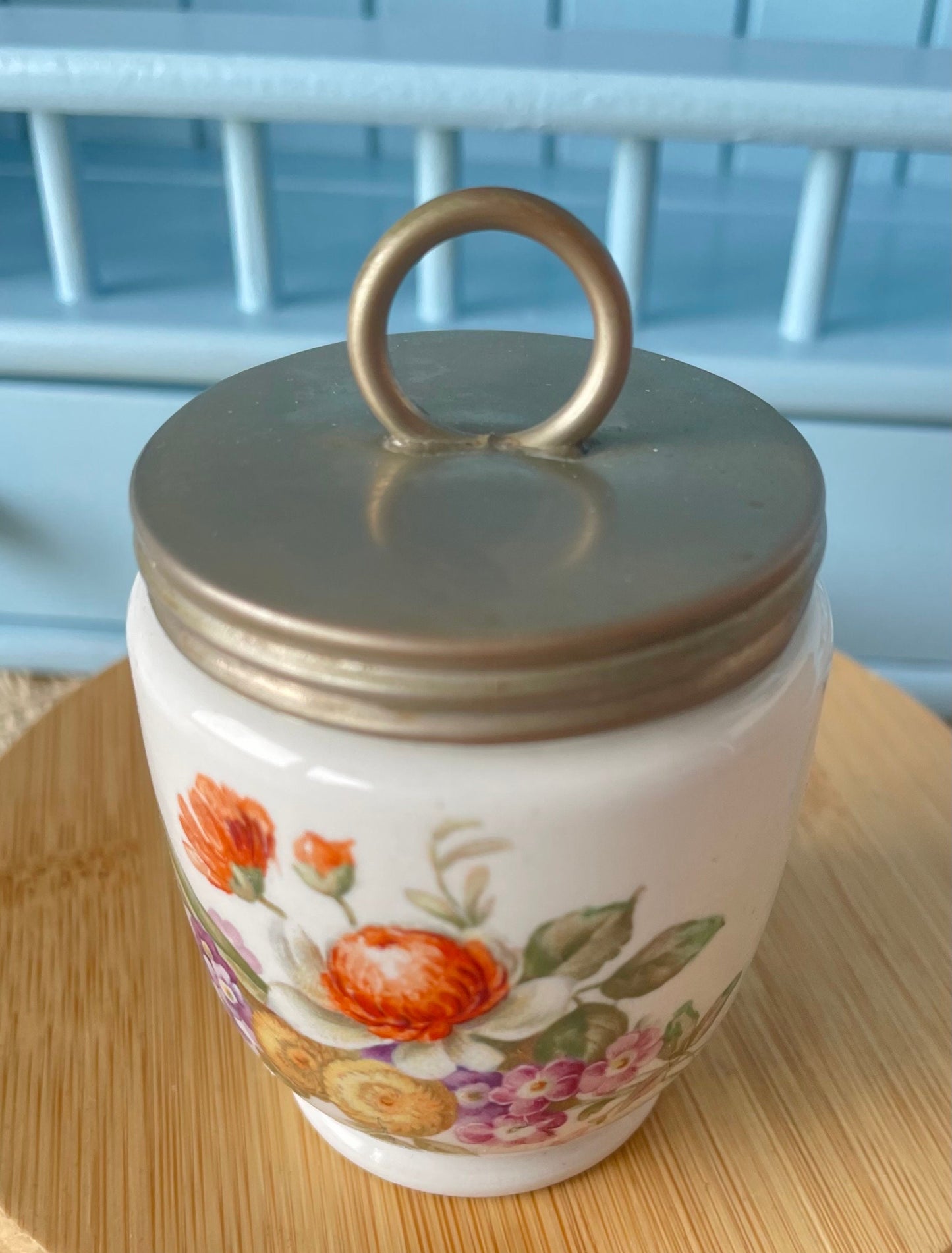 Antique Royal Worcester Egg Coddler: Made in 1910 a Delightful Table Treasure, Egg Coddler for 1 Egg, Very Rare, Vintage Condition, England