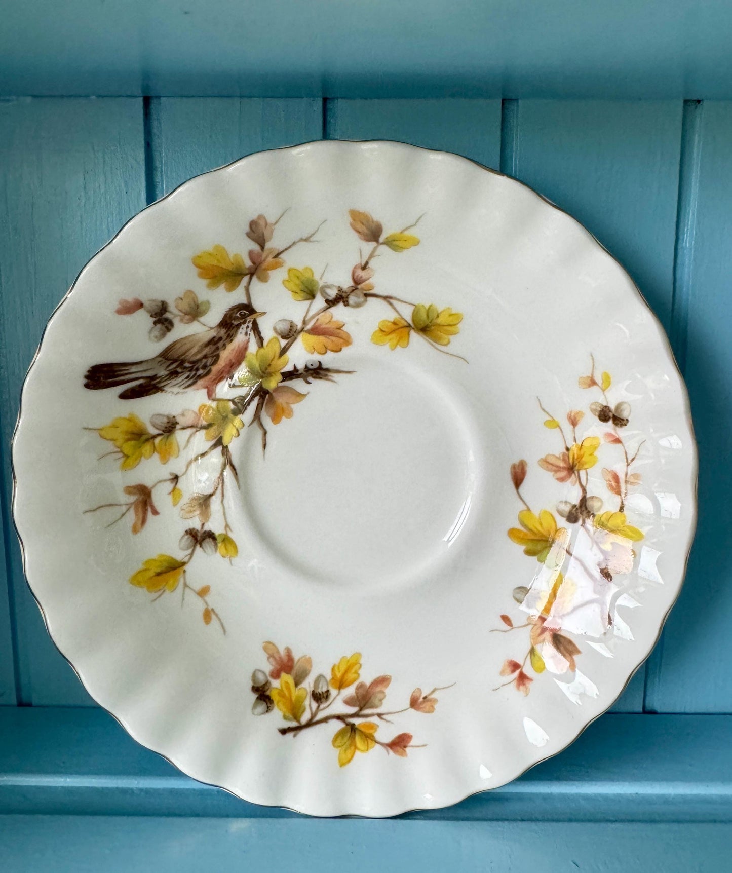 Vintage Royal Albert "Woodland Series" Different Sized Teacups & Saucers, Fine Bone China, Previously Loved Vintage, Sold Individually