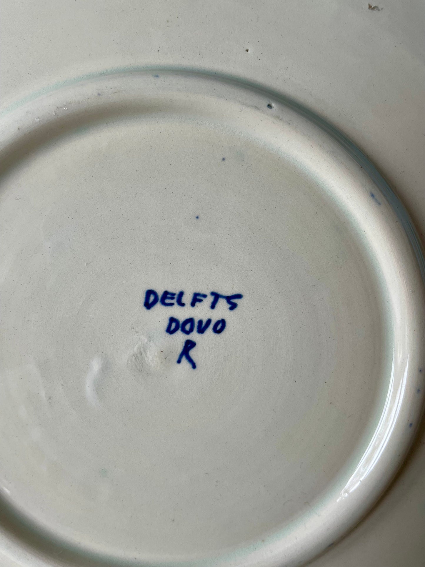 Beautiful Silver Plated 'Delft Blauw' Serving Plate with Handle, Previously Loved, Collectors Item, Vintage Bonbon Plate, Handpainted Delft