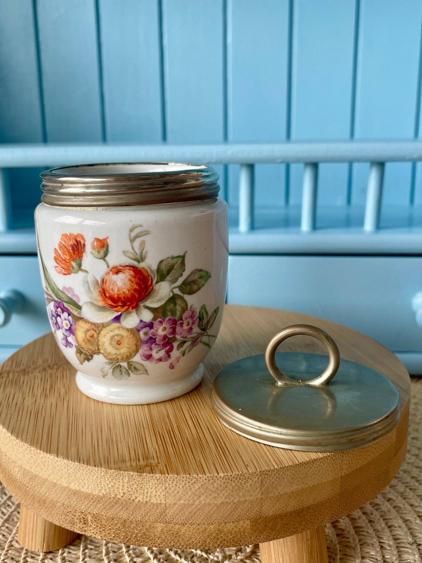 Antique Royal Worcester Egg Coddler: Made in 1910 a Delightful Table Treasure, Egg Coddler for 1 Egg, Very Rare, Vintage Condition, England