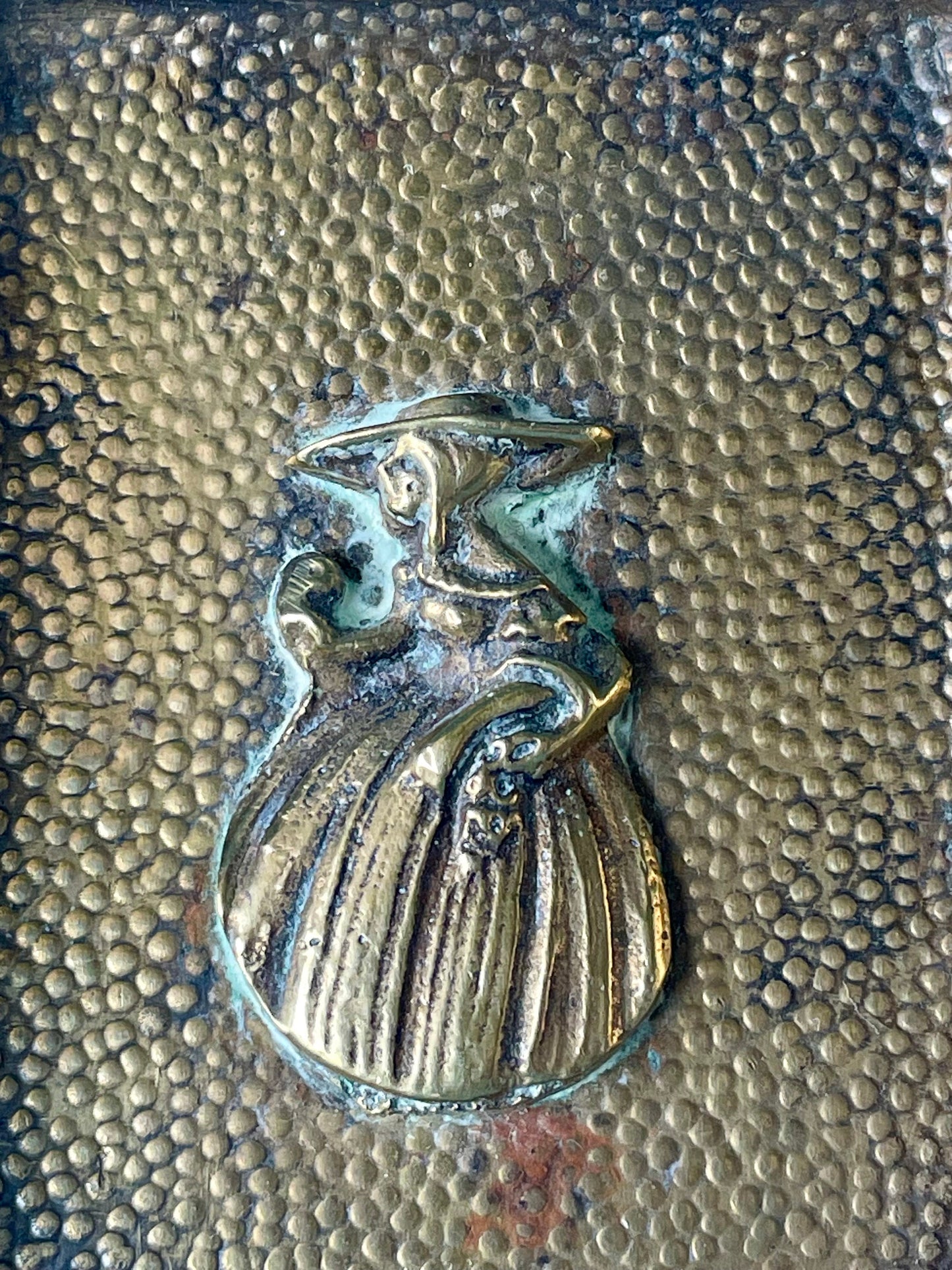 Beautiful Vintage Victorian Peerage Brass Pin Dish, Previously Loved English Antique, Collectors Item, Lovely Gift, Made In England In 1950s