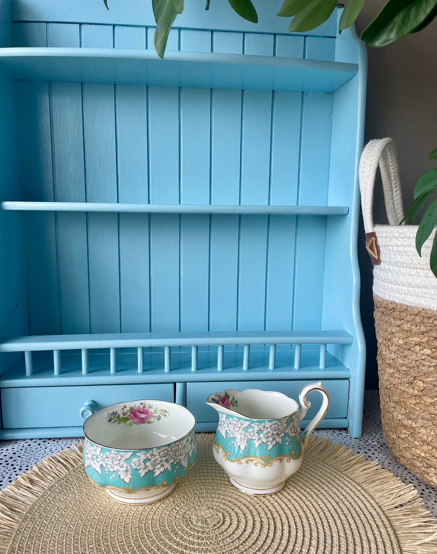 Hard To Find Vintage Royal Albert 'Enchantment' Large Sugar Jar & Large Creamer, Previously Loved, Rare Item, Highly Sought After, England