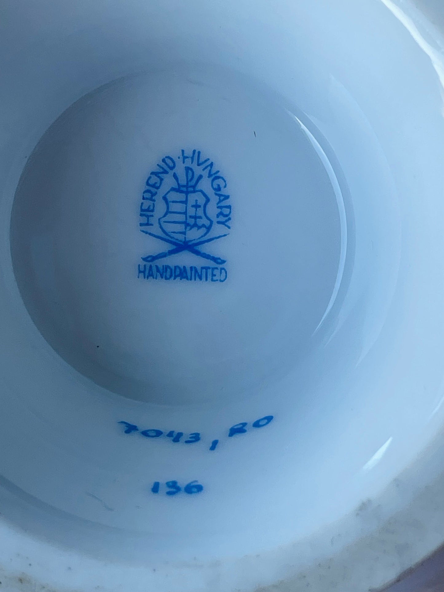 Pretty Vintage Herend Rothschild Birds Footed Bowl, HandPainted, Hungarian Porcelain, 15cm in diameter, Previously Loved, Made in Hungary