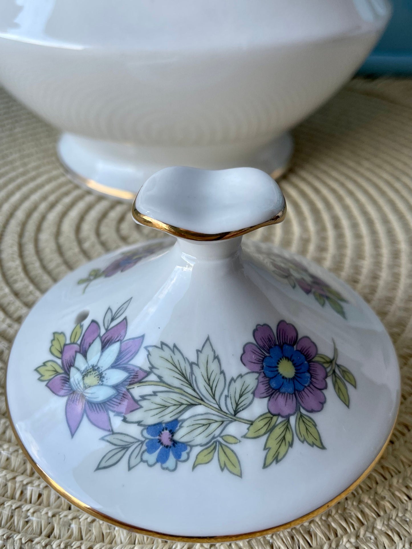 Vintage Paragon 'Cherwell' Bone China Coffee Pot, Floral Pattern, Previously Loved, Collectors Item, High Tea Party, Shabby Chic, Retro