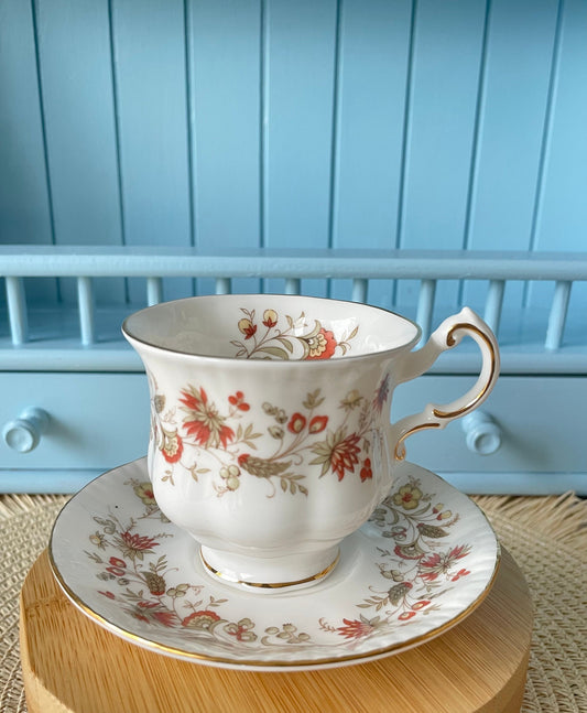 Vintage Fall's Finest: Royal Standard Coffee Cup & Saucer