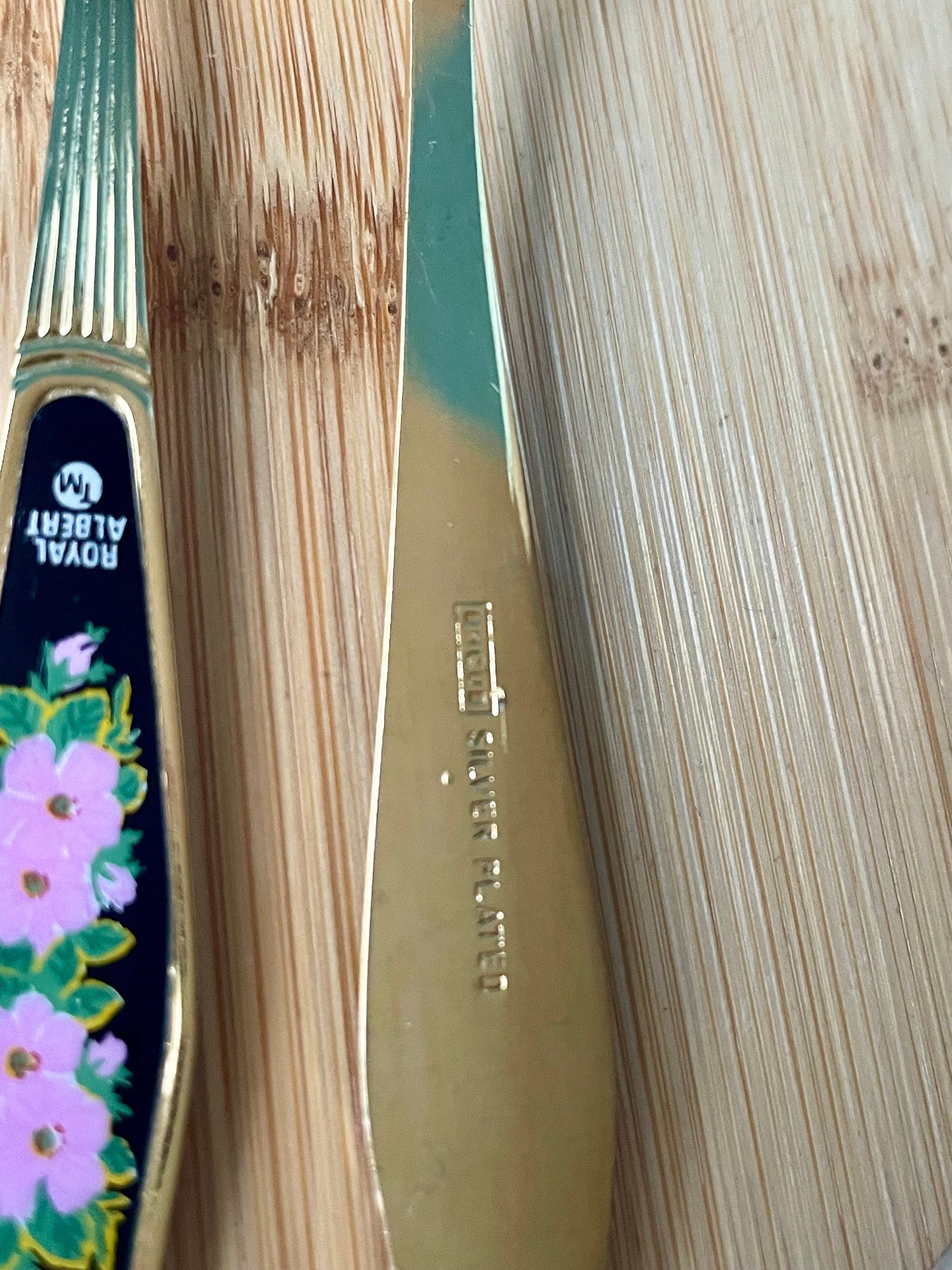 Vintage Royal Albert "Provincial Flower" Fork