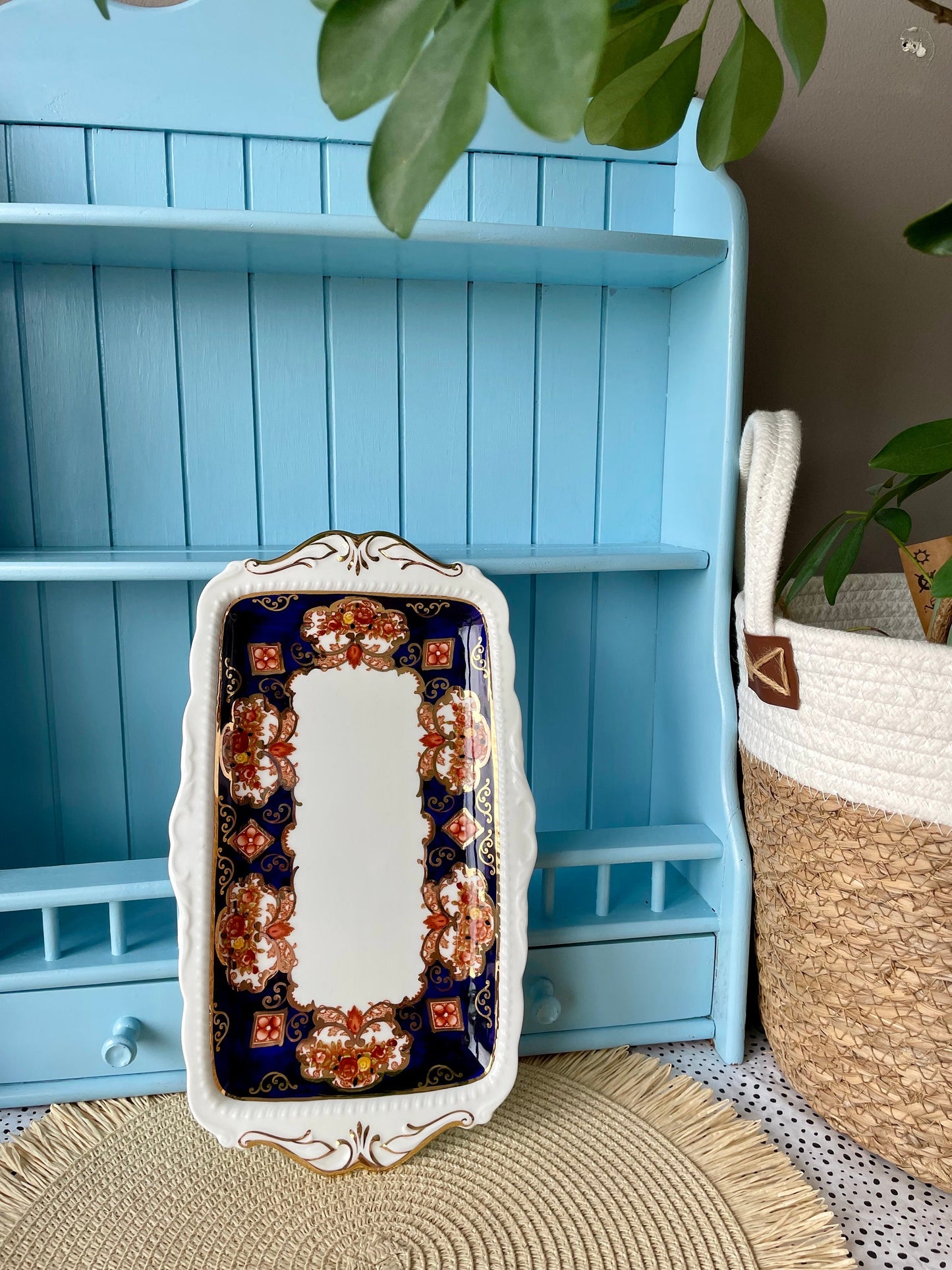 Rare Vintage Royal Albert "Heirloom" Sandwich or Cake Tray