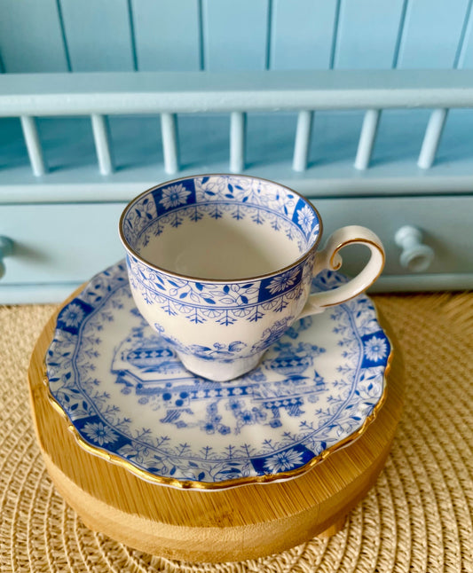 Vintage Theresia Espresso Cup & Saucer From Seltmann Weiden