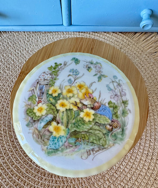 Vintage Royal Doulton "Brambly Hedge" Spring Trinket Box