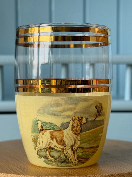 Vintage Double-Sided Cordial Glass