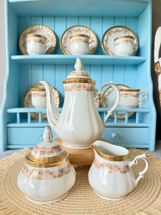 Vintage Heavy Gold Bavaria 'Kronester' West Germany Mokka Se