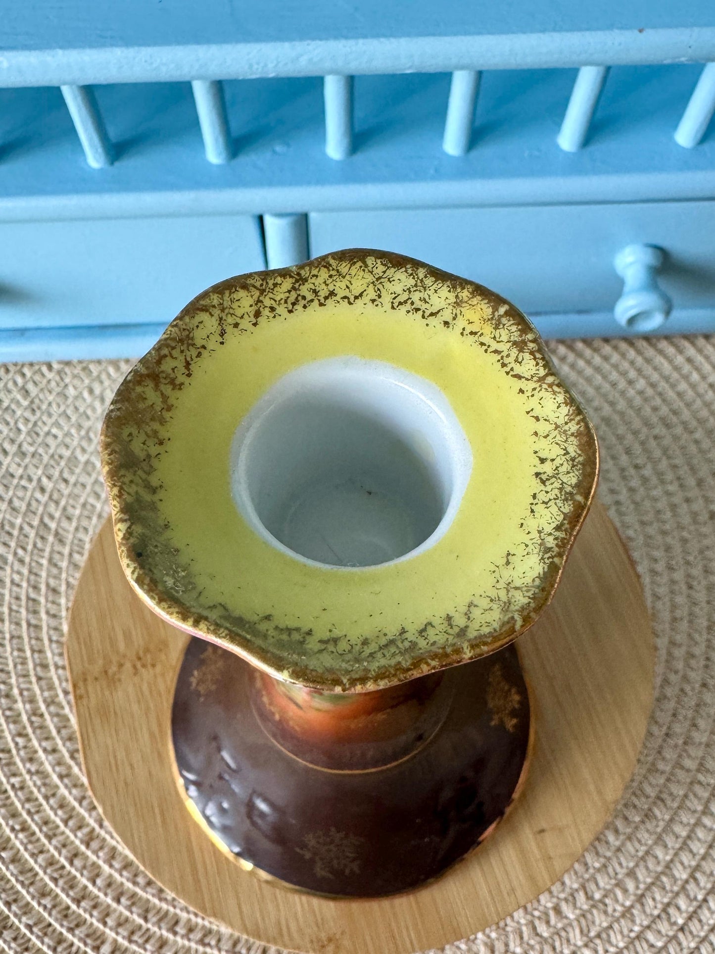 Vintage P.M Moschendorf Bavaria Candle Holder
