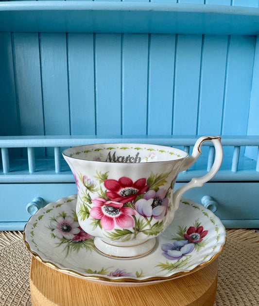 Vintage Royal Albert Flower of the Month