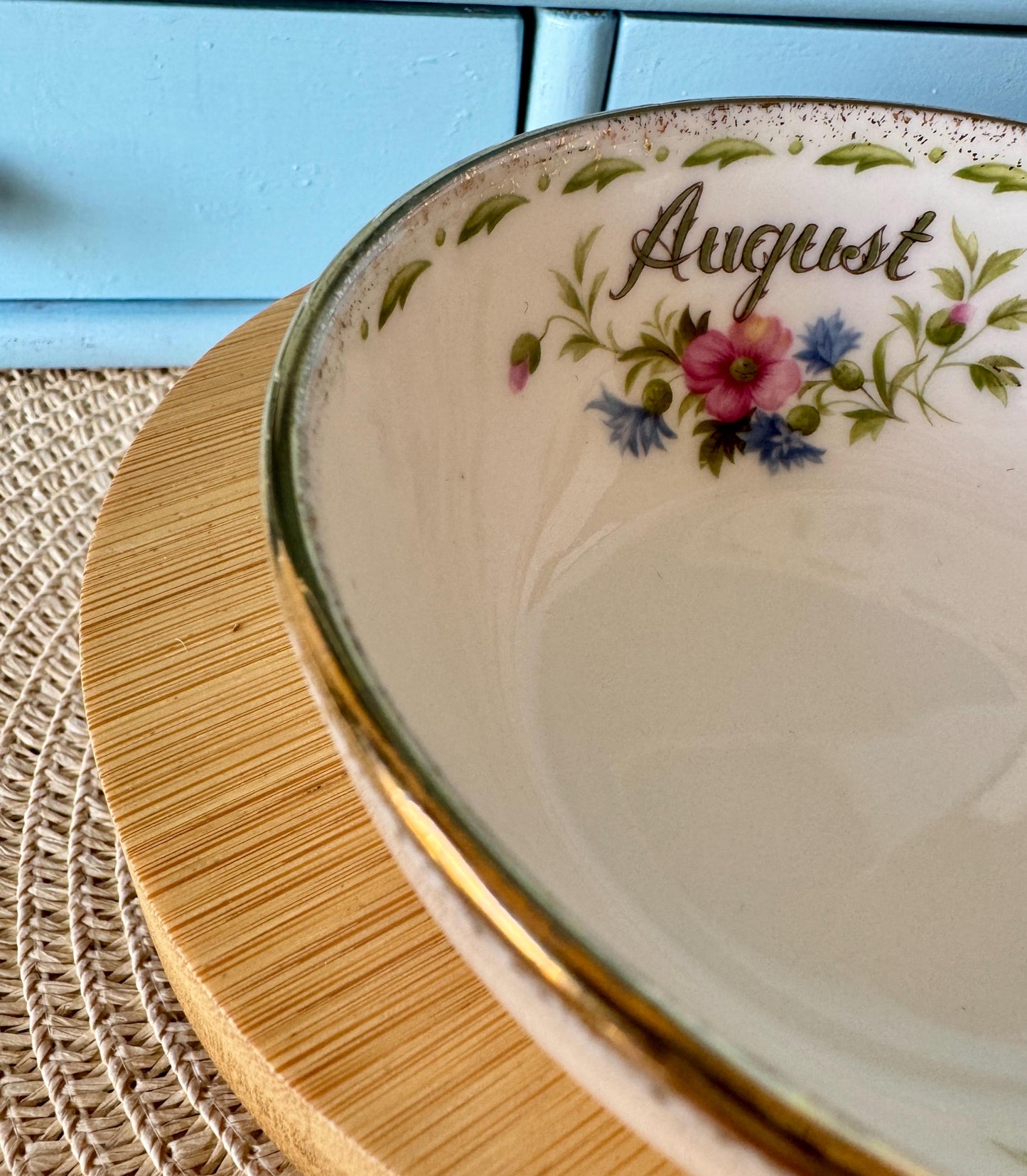 Vintage Royal Albert Flower Of The Month Bowl