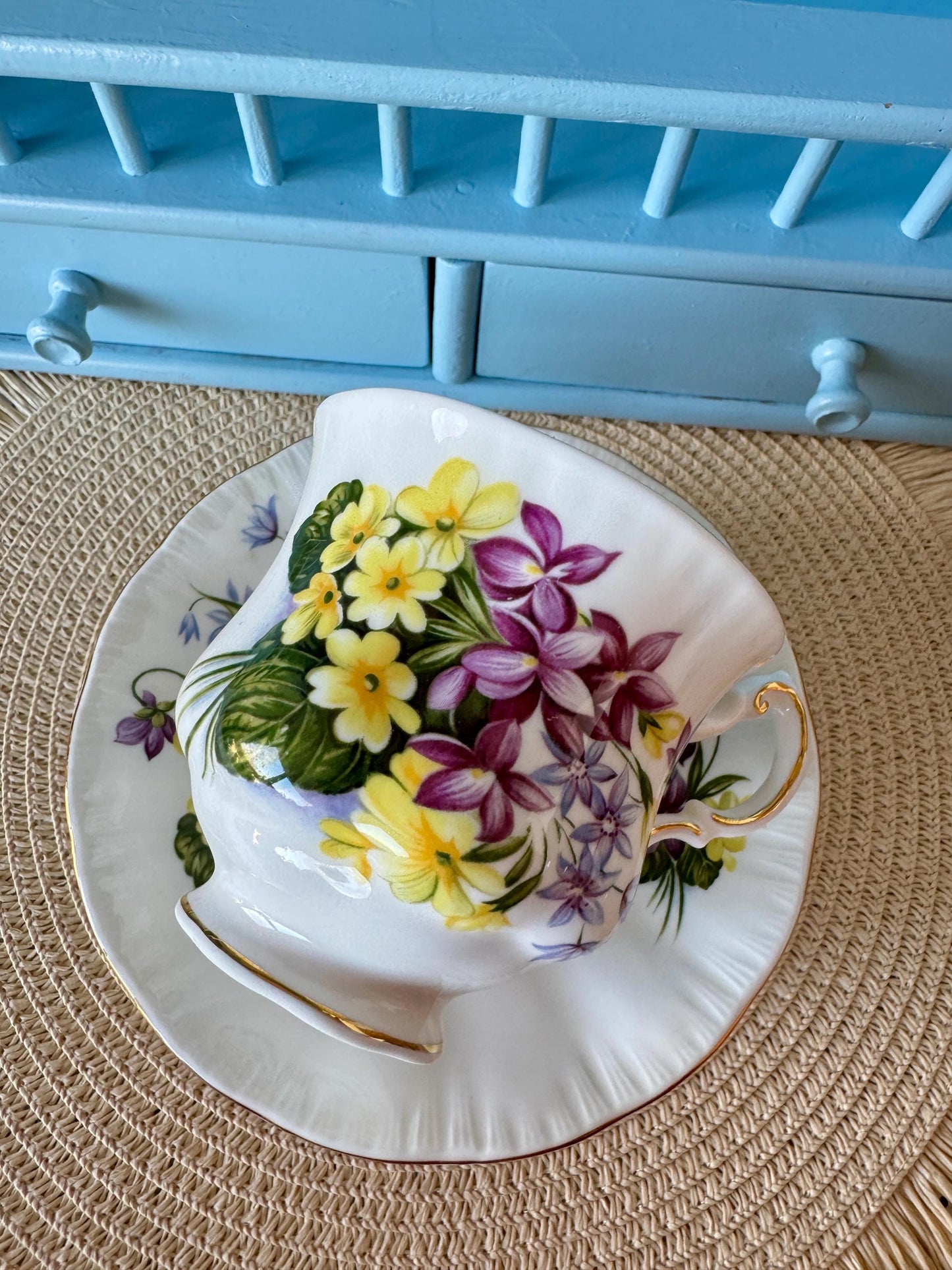 Vintage Paragon "Flower Festival" TeaCup & Saucer