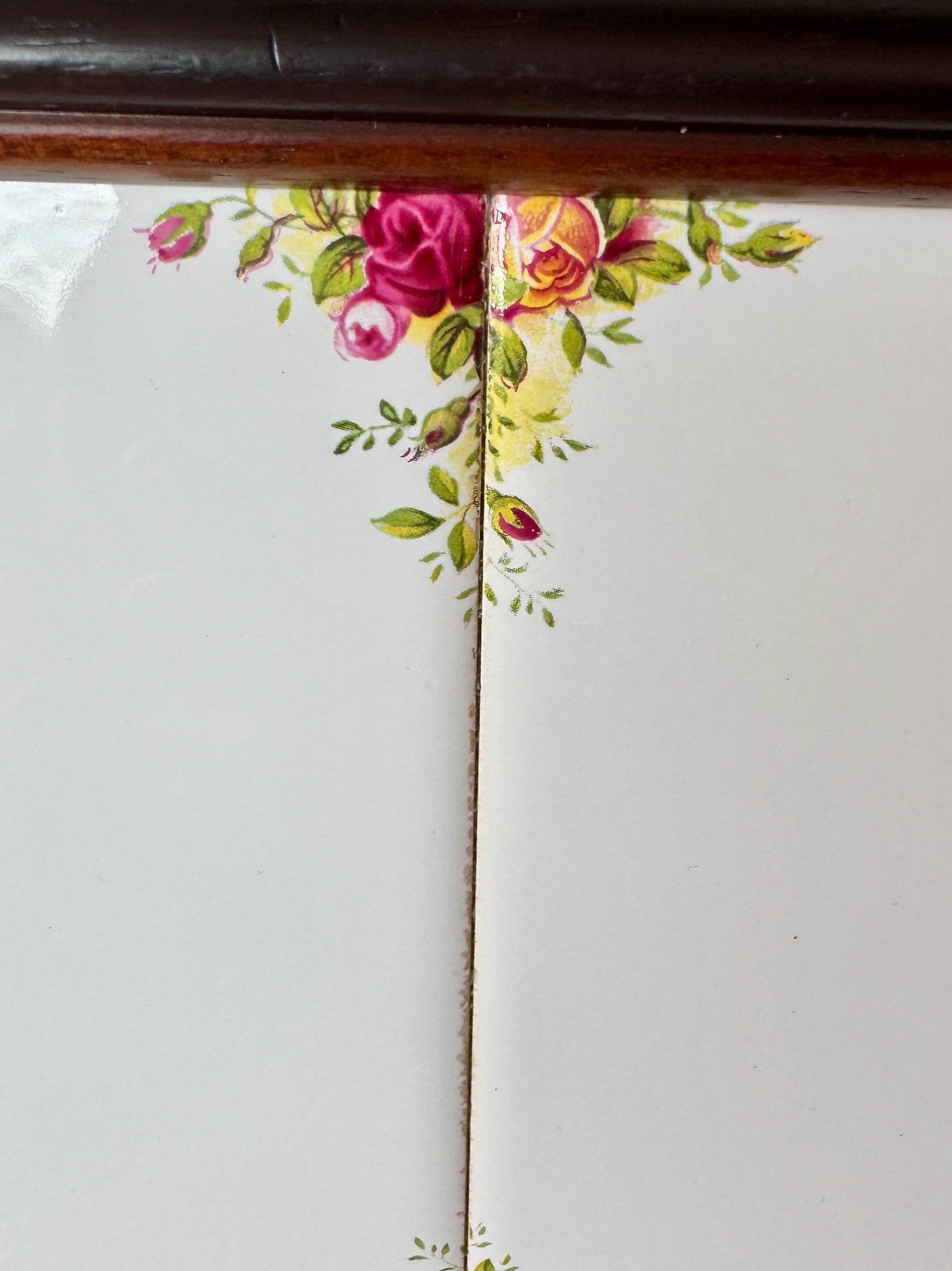 Vintage Old Country Roses Serving Tray for Tea Lovers