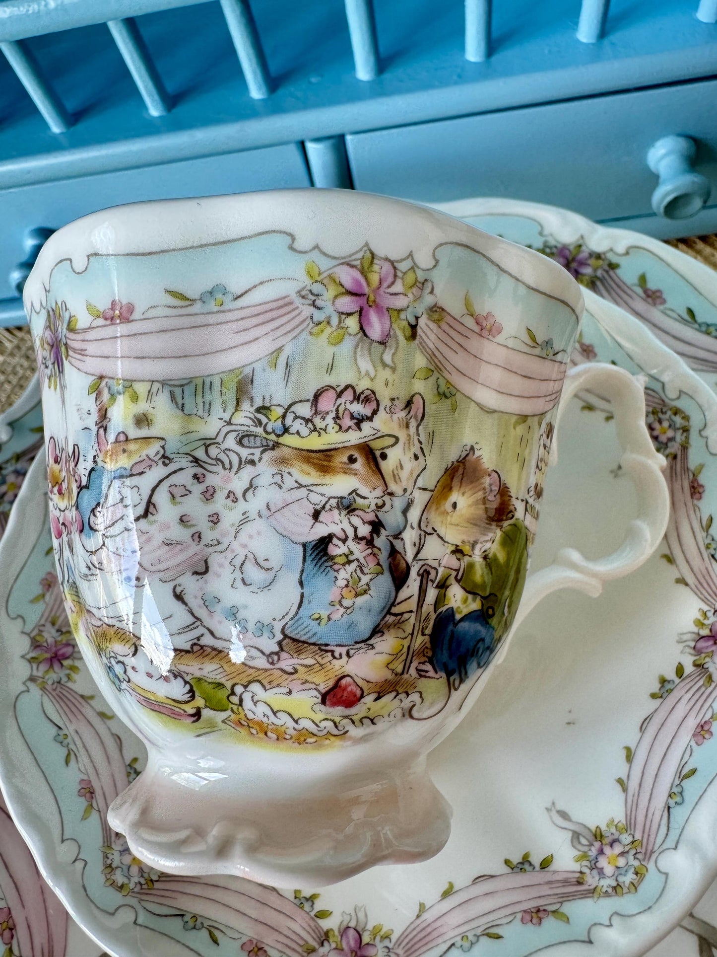 Vintage Royal Doulton "Brambly Hedge" The Wedding Trio