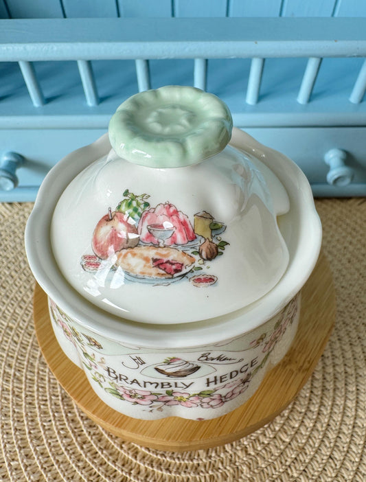Vintage Royal Doulton 'Tea Service' Jam Jar