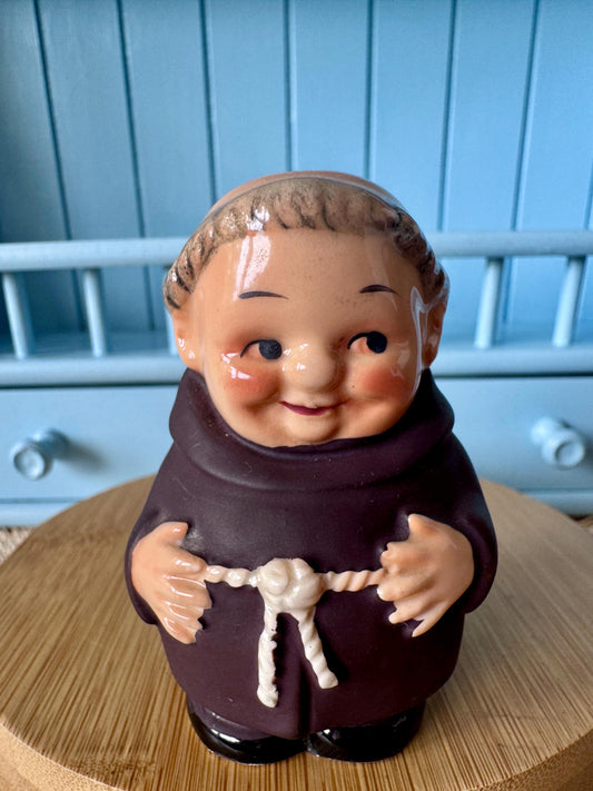 Vintage Goebel Monks Salt Shaker - Friar Tuck Figurine