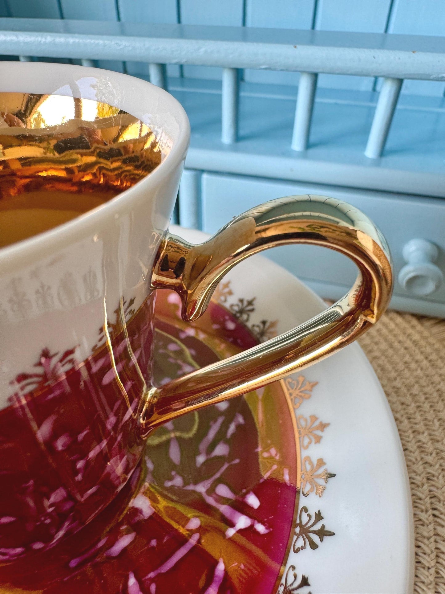 Vintage J. S. Kočer (JSK) Porcelain Teacup
