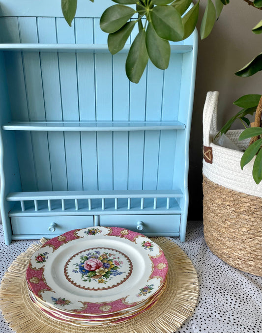 Vintage Royal Albert 'Lady Carlyle' Dinner Sized Plates, Price per Plate, Bone China Previously Loved, Beautiful Pink Decor Made in England