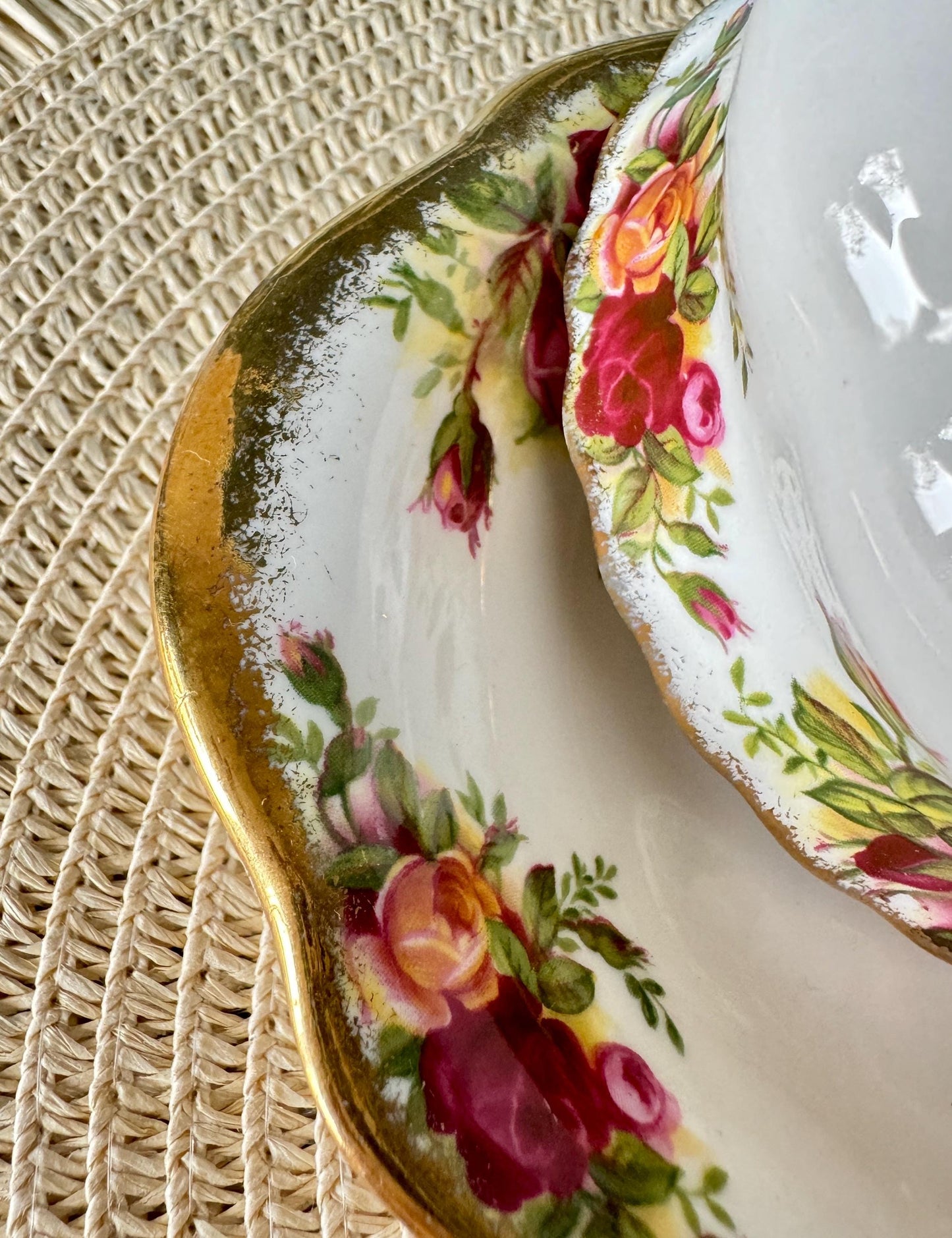 Vintage Royal Albert "Old Country Roses" Different Sized TeaCups, Male, Demitasse, Creamer Set,Teapot,Bone China, Previously Loved, England