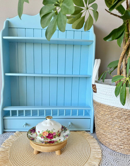 Vintage Royal Albert "Old Country Roses" Butter Dish, Lidded Butter Dish, Bone China, Previously Loved, Red and Yellow Roses Decor, England