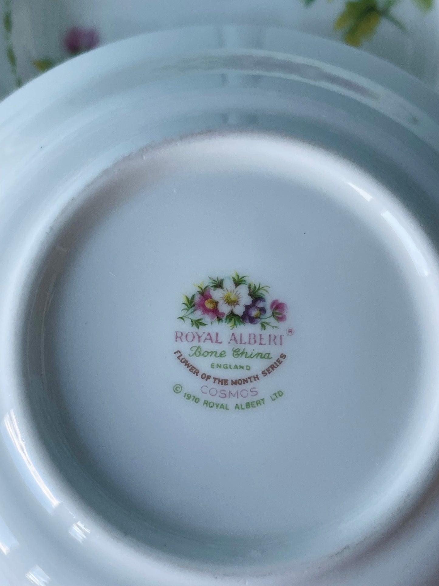 Very Nice Vintage Royal Albert Flower Of The Month BonBon Dish, TeaTip, Bone China, Sold Individually, Perfect Gift, Jan ~ Dec, Made England
