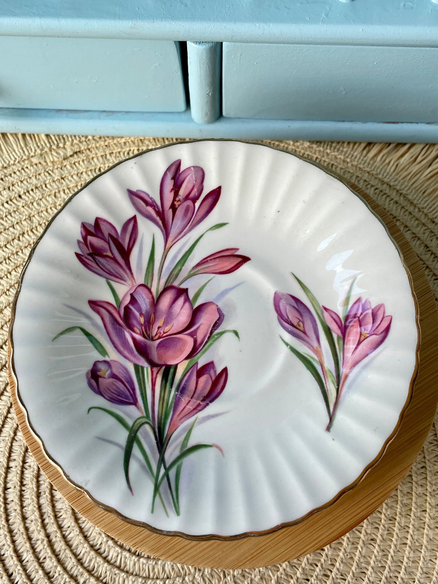 Beautiful Paragon, Bone China CoffeeCup & Saucer Set, Pink Floral Decor, Previously Loved Cup, Collectors Item, Lovely Gift, Made in England