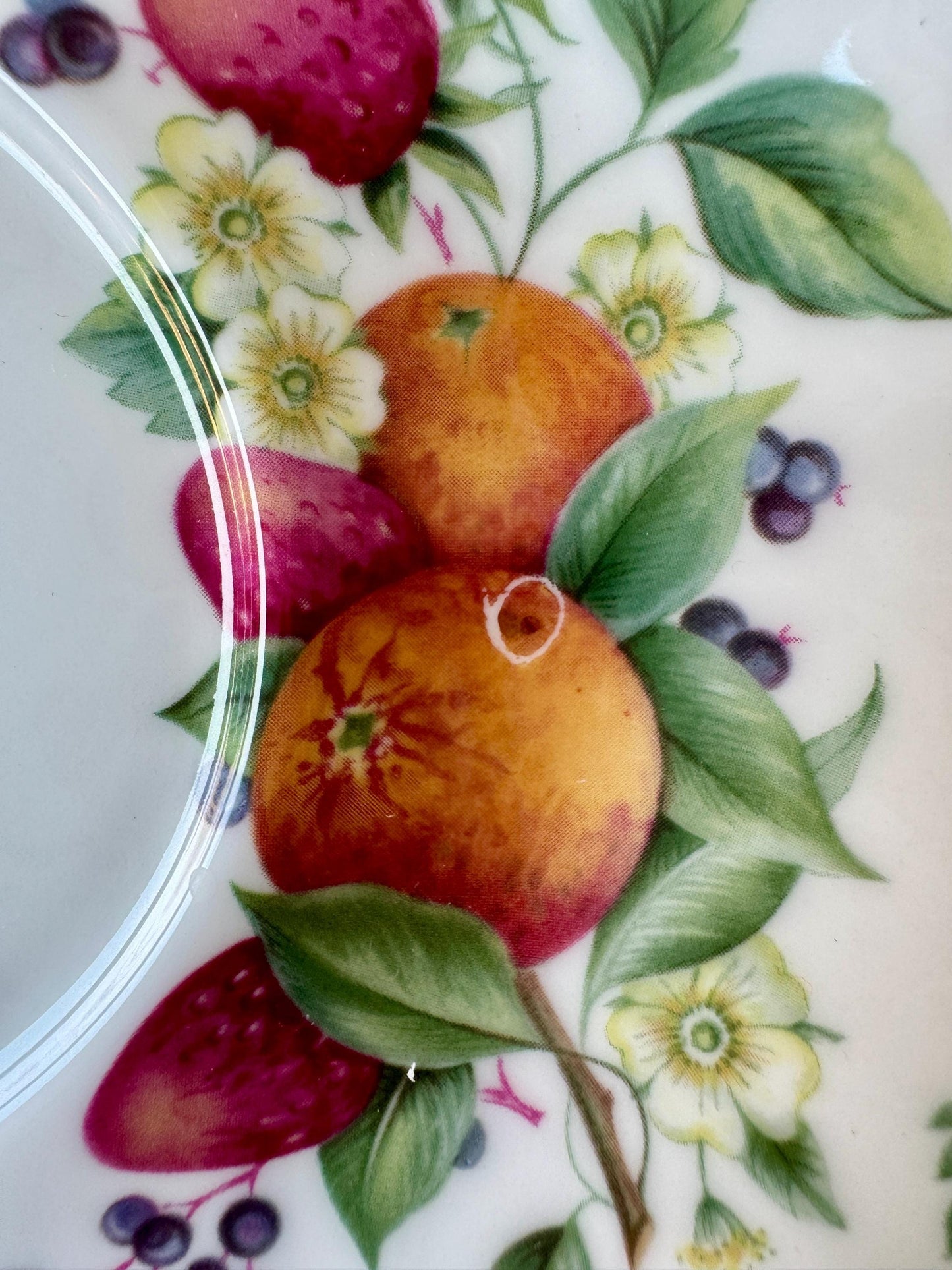RARE Vintage Royal Albert "Covent Garden" Breakfast Set, Oranges, Cereal Breakfast Cup and Saucer, Bone China , Previously Loved, England