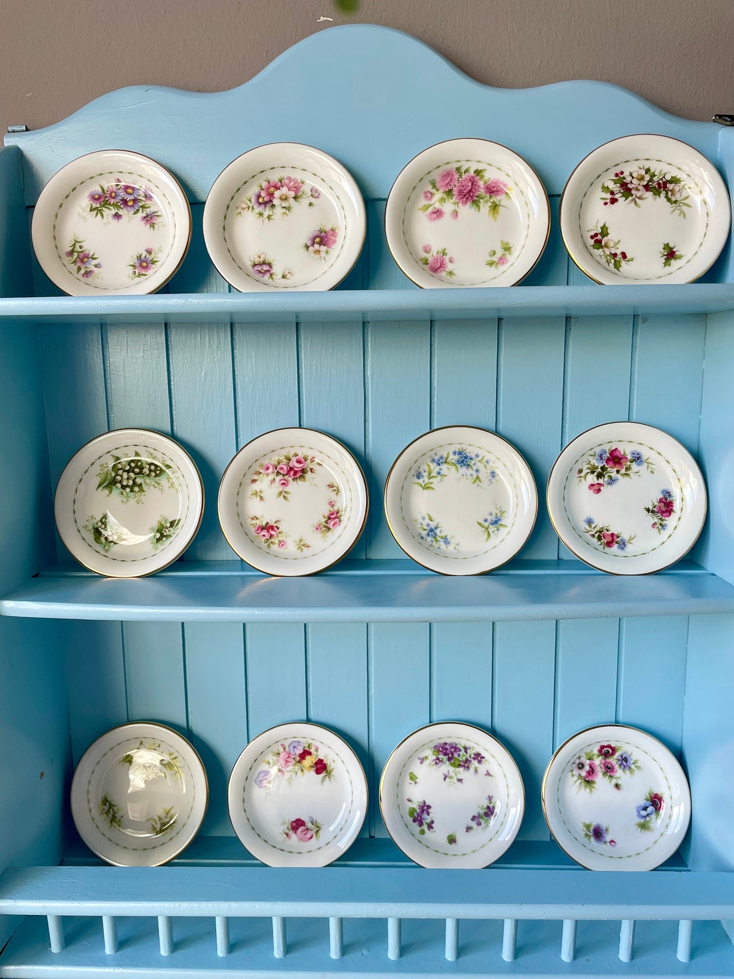 Very Nice Vintage Royal Albert Flower Of The Month BonBon Dish, TeaTip, Bone China, Sold Individually, Perfect Gift, Jan ~ Dec, Made England