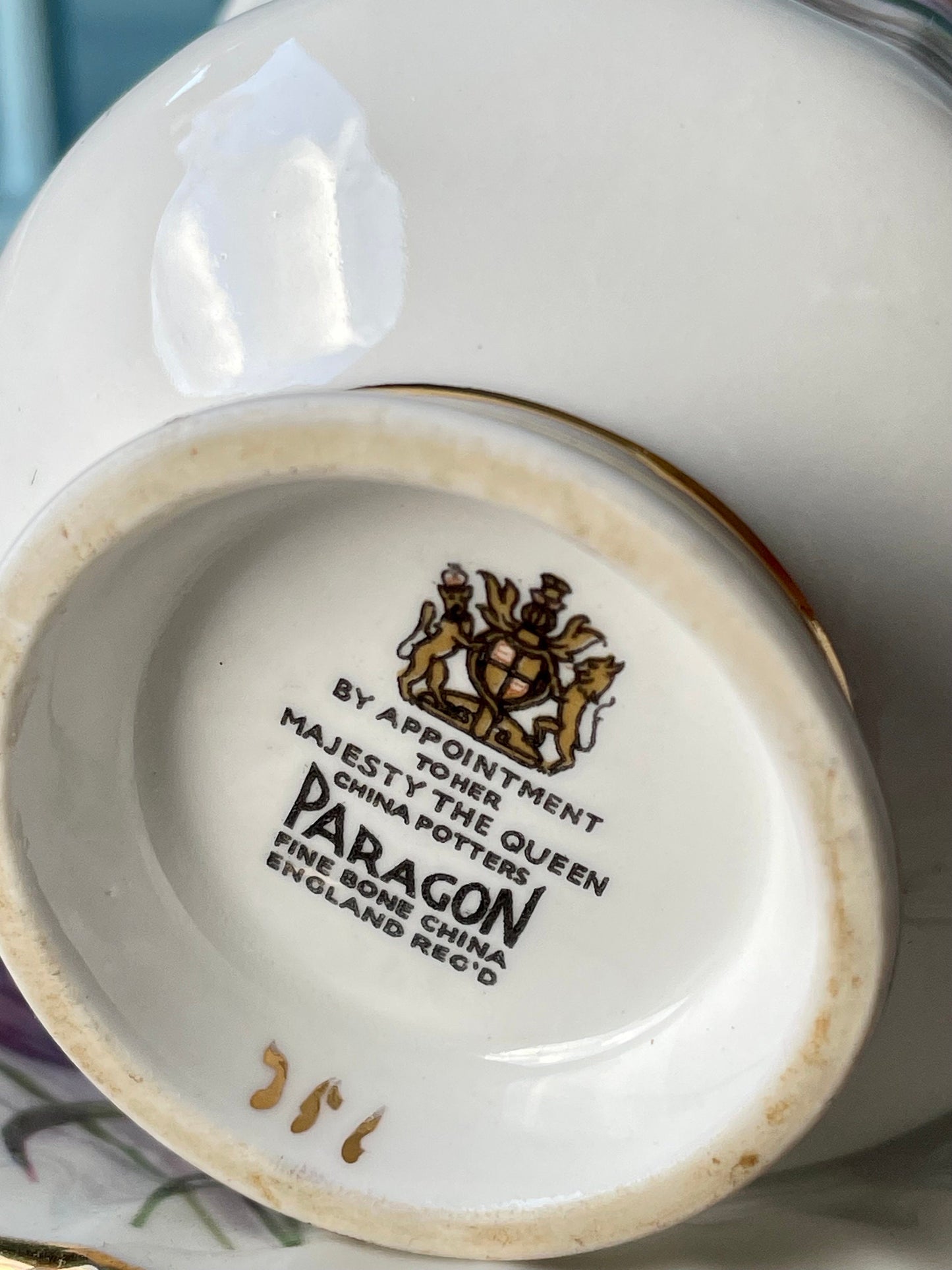 Beautiful Paragon, Bone China CoffeeCup & Saucer Set, Pink Floral Decor, Previously Loved Cup, Collectors Item, Lovely Gift, Made in England