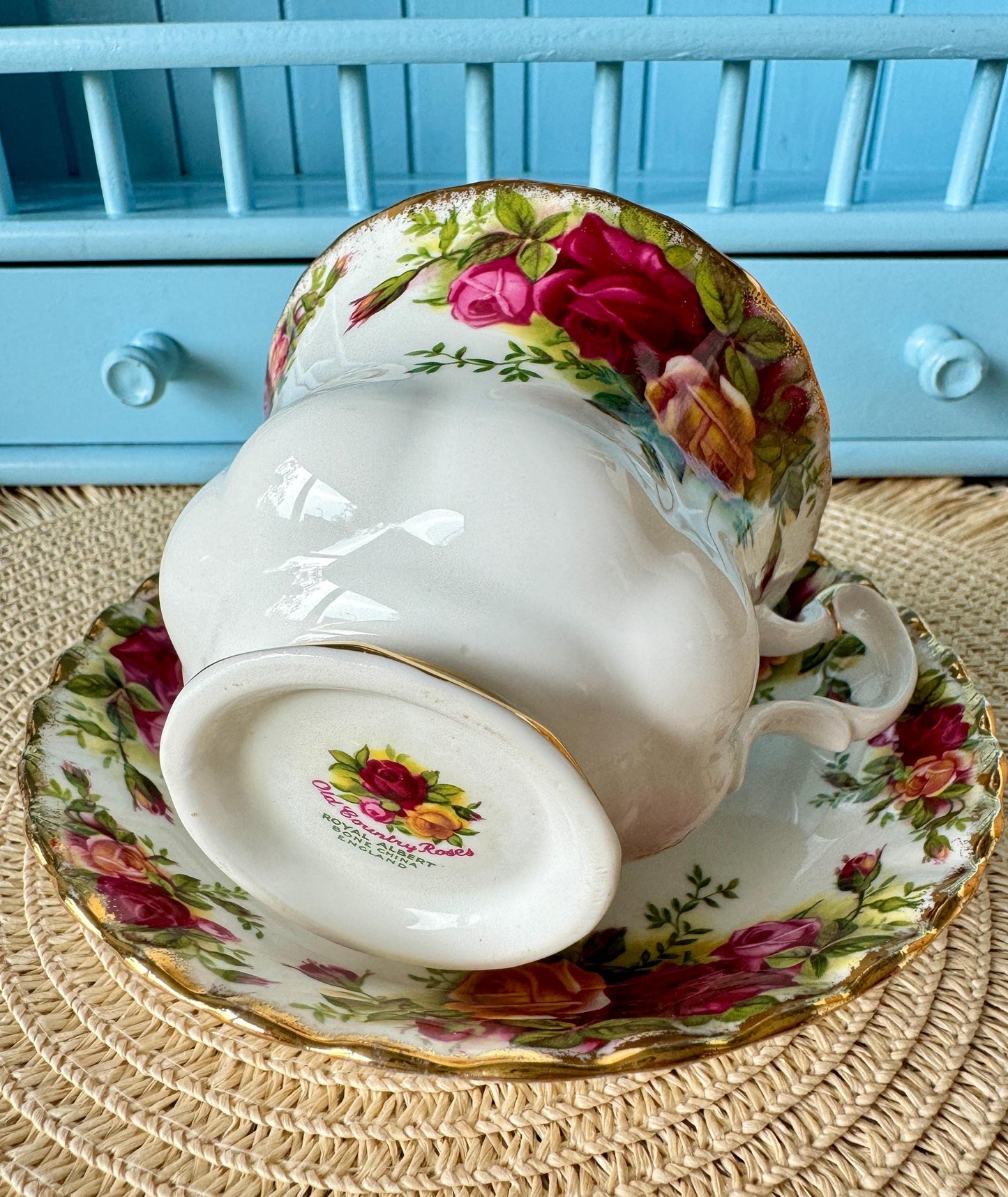 Vintage Royal Albert "Old Country Roses" Different Sized TeaCups, Male, Demitasse, Creamer Set,Teapot,Bone China, Previously Loved, England