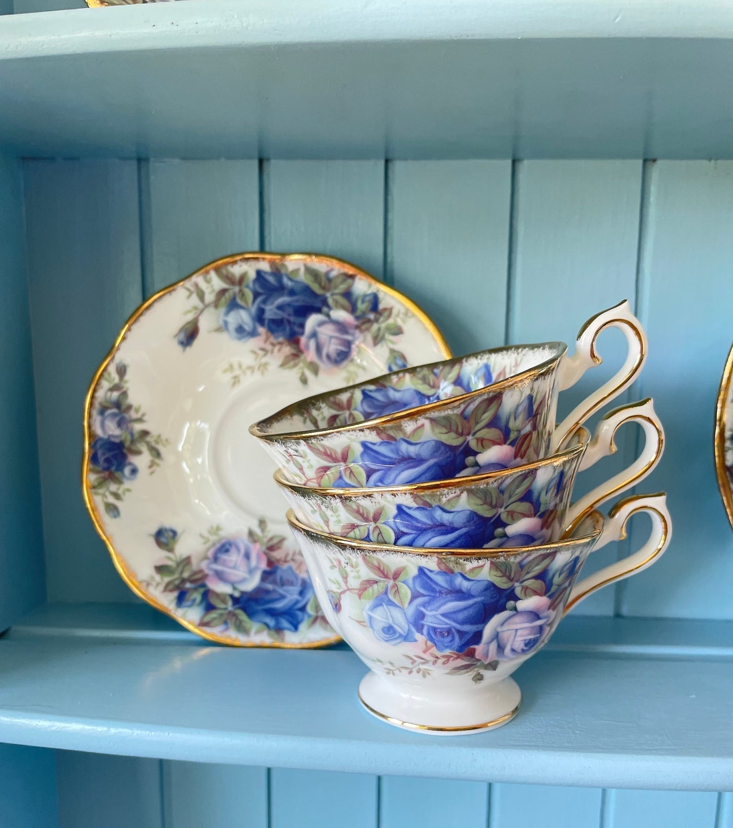 Multiple Royal Albert "Moonlight Rose" Fine Bone China Items