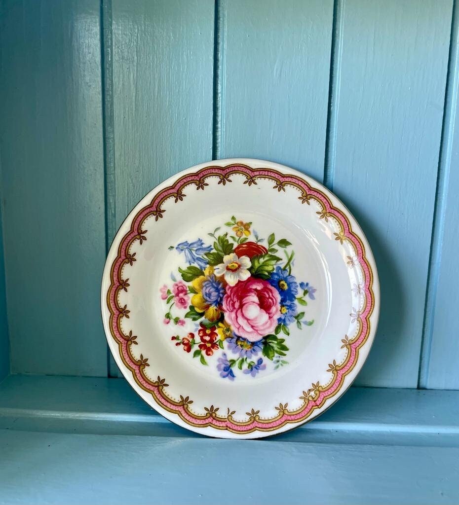 Vintage Royal Albert "Lady Carlyle" Tea Bag Dish