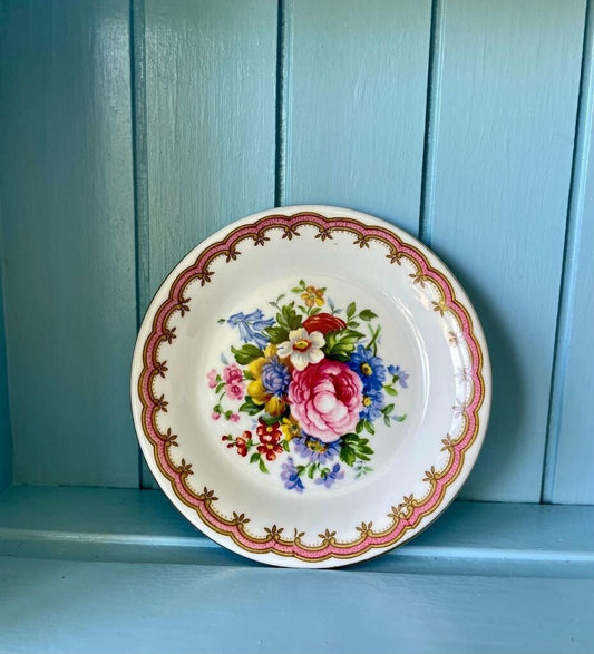 Vintage Royal Albert "Lady Carlyle" Tea Bag Dish