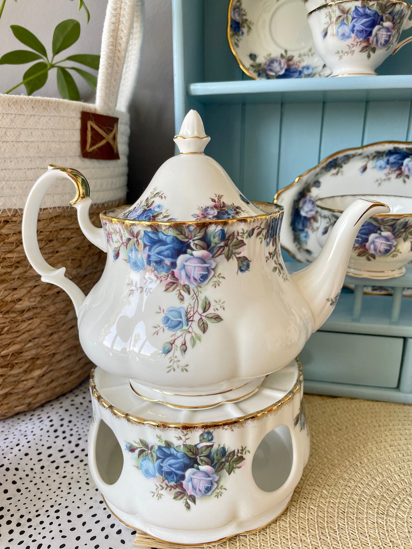 Multiple Royal Albert "Moonlight Rose" Fine Bone China Items