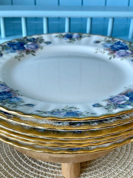 Vintage Royal Albert Moonlight Rose  Lunch Plate