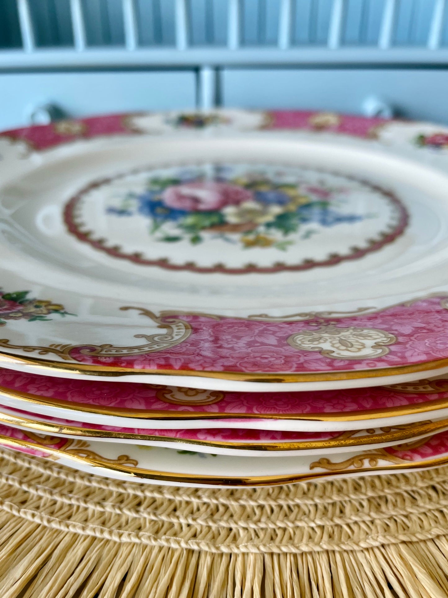 Vintage Royal Albert 'Lady Carlyle' Dinner Sized Plates