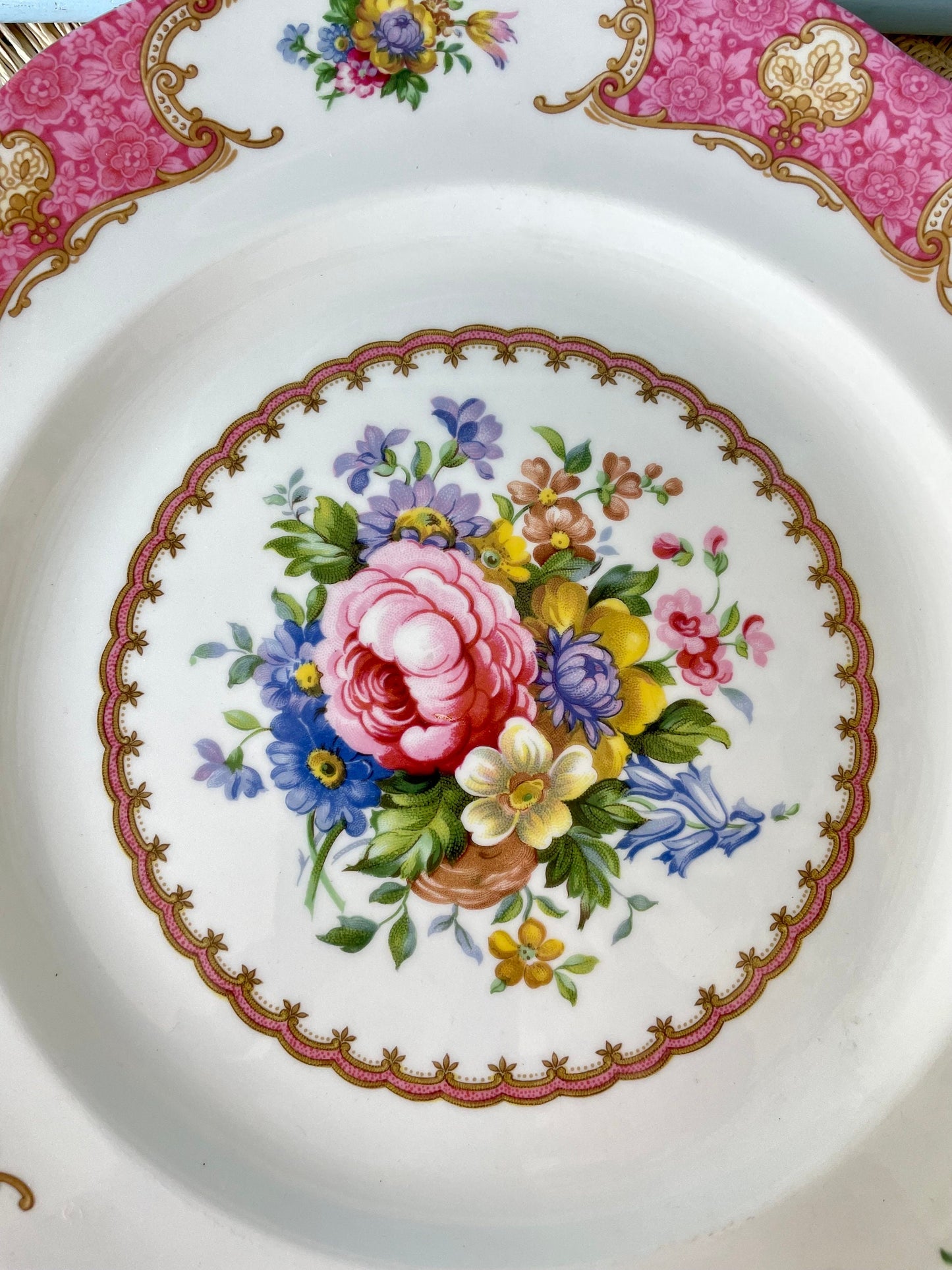 Vintage Royal Albert 'Lady Carlyle' Dinner Sized Plates