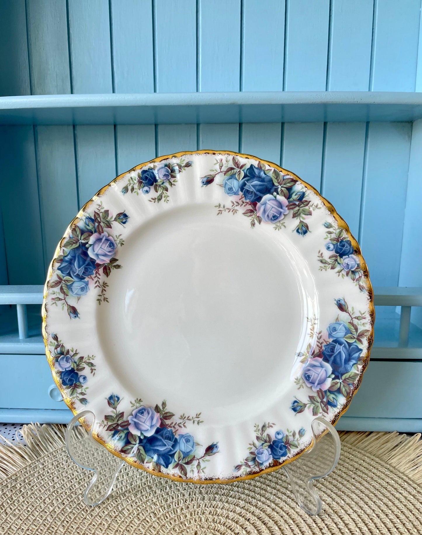 Vintage Royal Albert Moonlight Rose  Lunch Plate