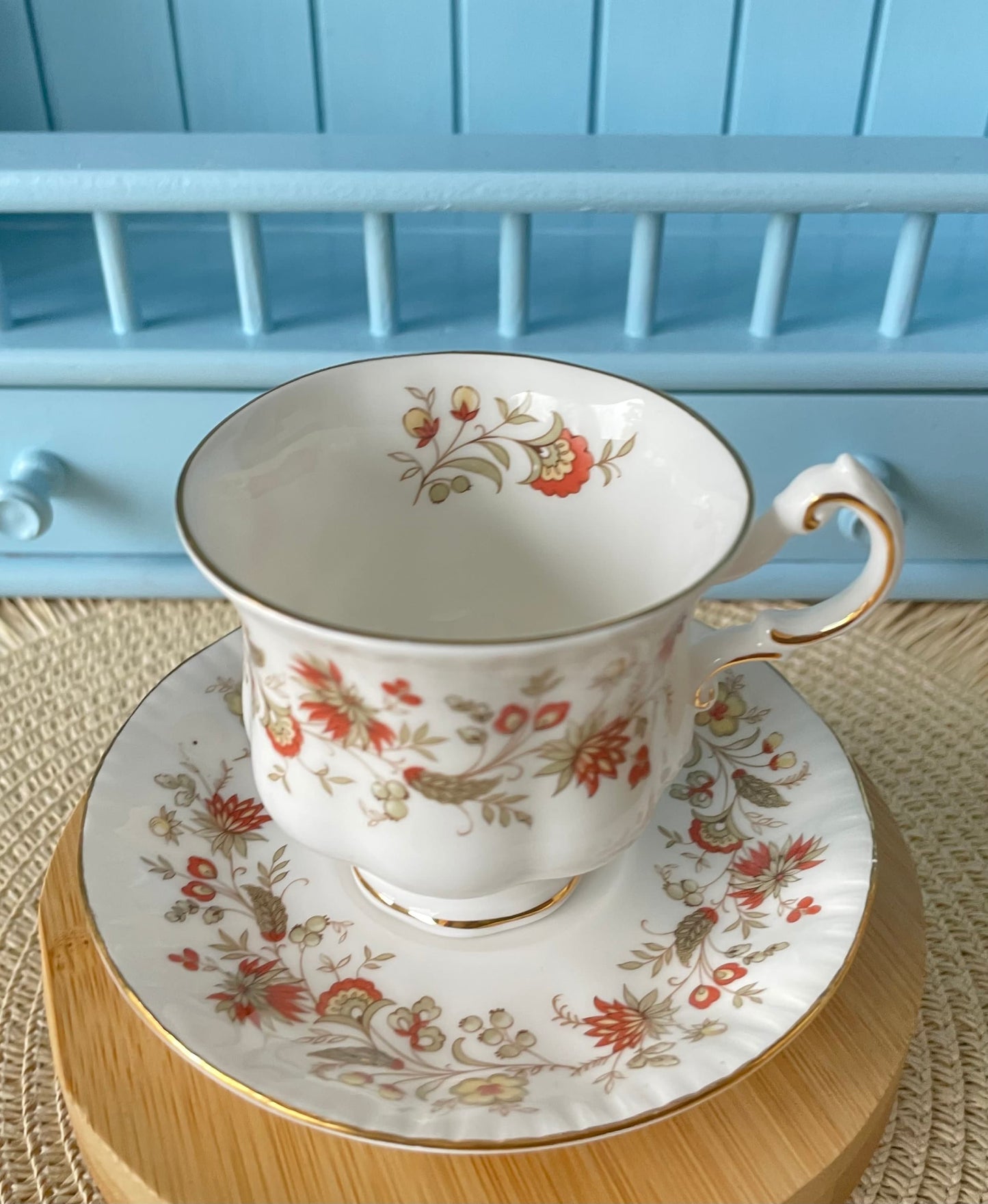 Vintage Fall's Finest: Royal Standard Coffee Cup & Saucer