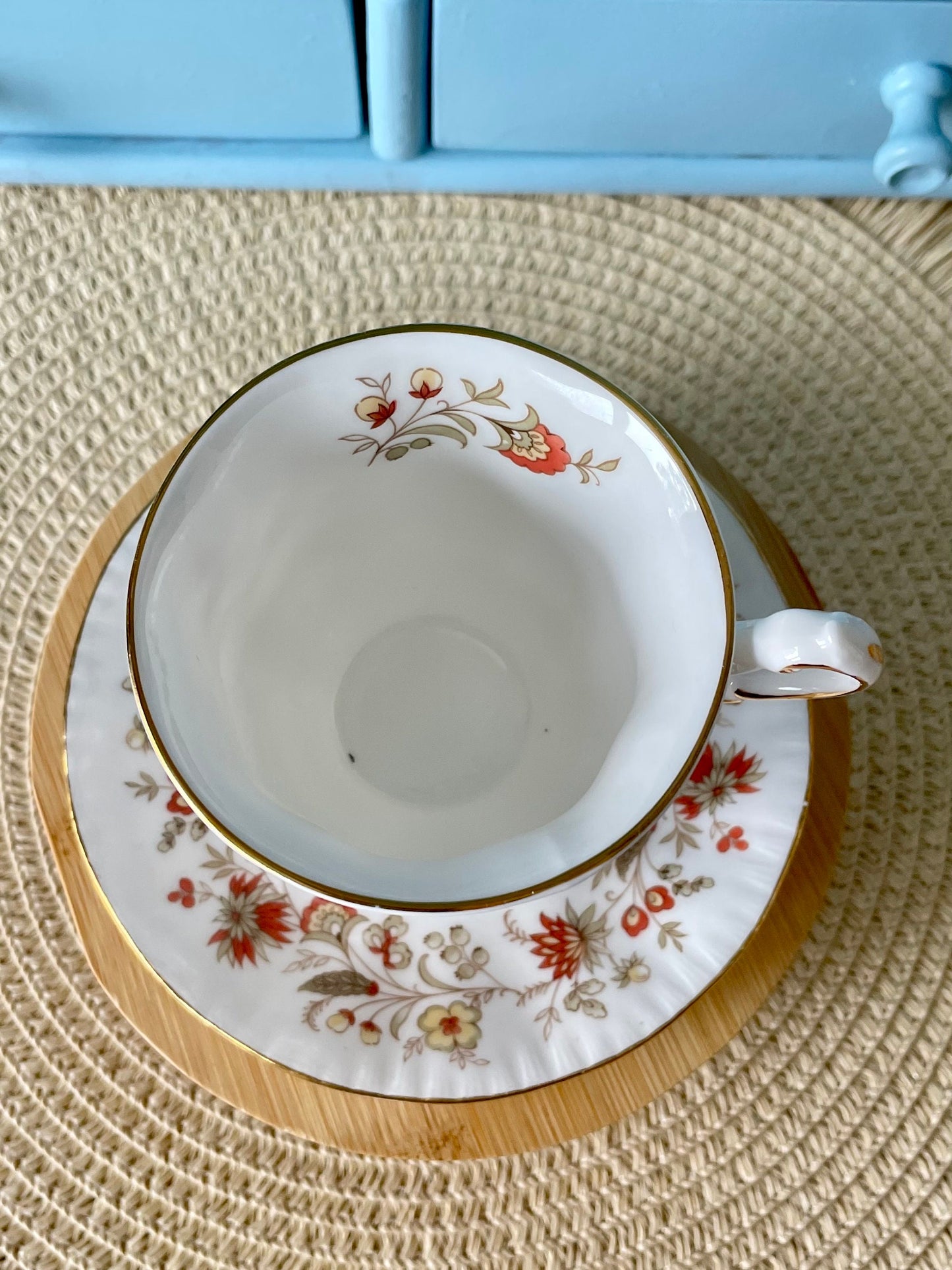 Vintage Fall's Finest: Royal Standard Coffee Cup & Saucer