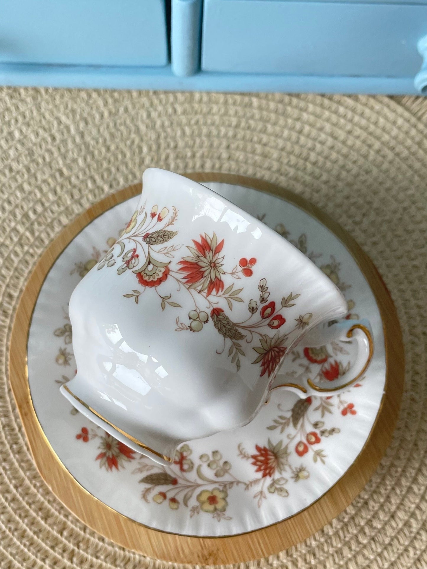 Vintage Fall's Finest: Royal Standard Coffee Cup & Saucer