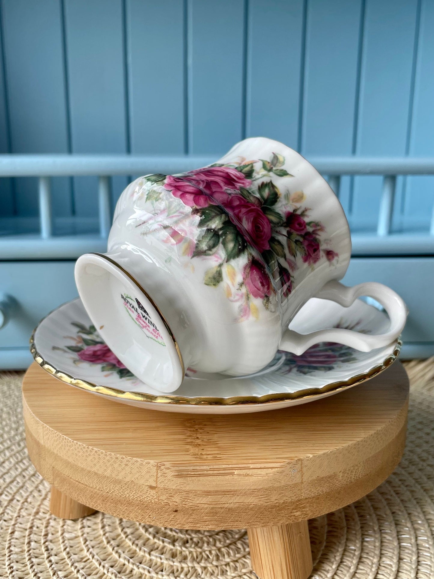 Vintage 'Royal Windsor' Tea Cup & Saucer