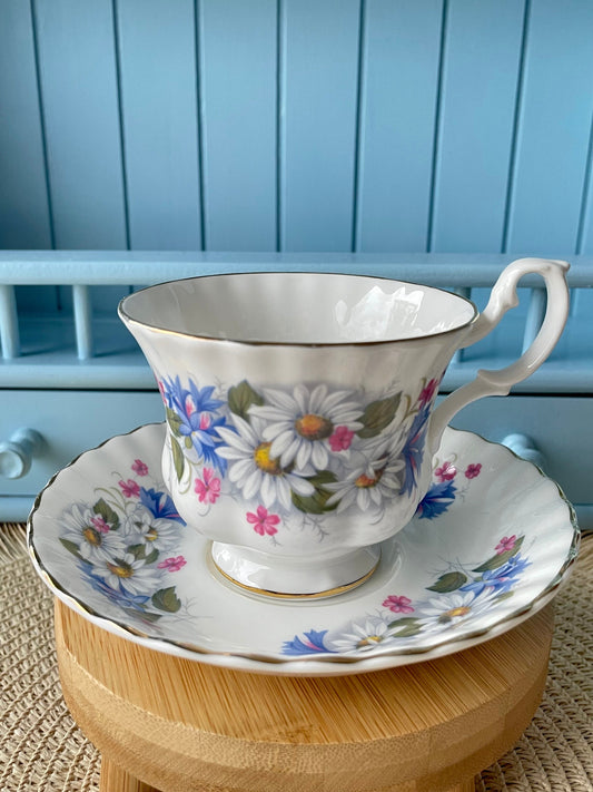 Vintage Royal Albert Male Sized Teacup & Saucer